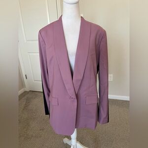 NWT Wildfang Purple Empower Tux Blazer Size XL